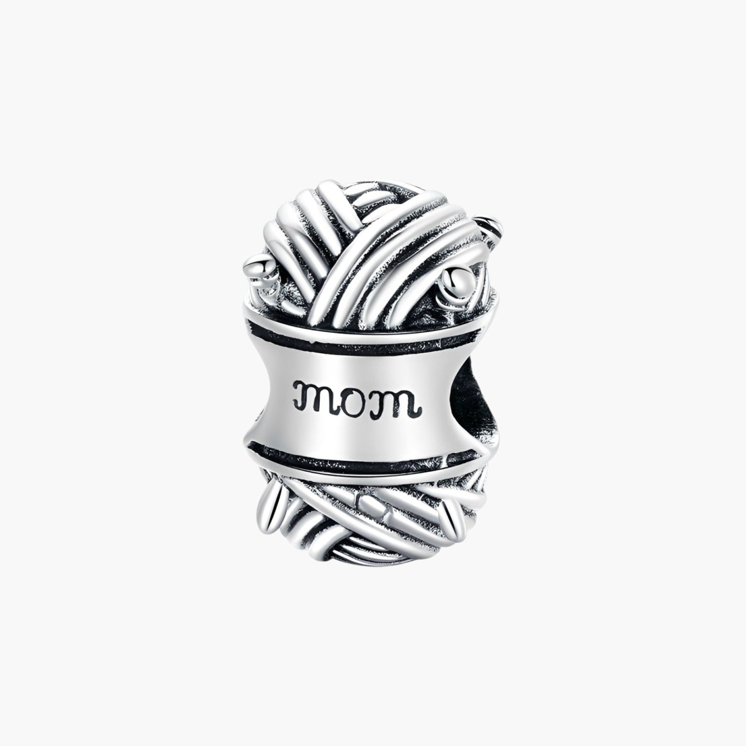 Charm Novelo de Lã em Prata de Lei 925