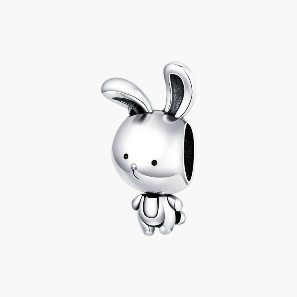 Charm Bunny em Prata de Lei 925
