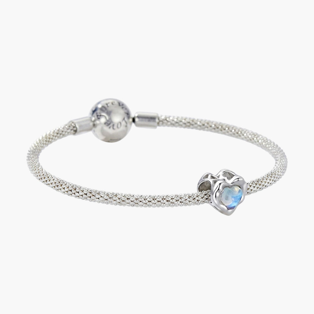 Charm Heart em Prata de Lei 925