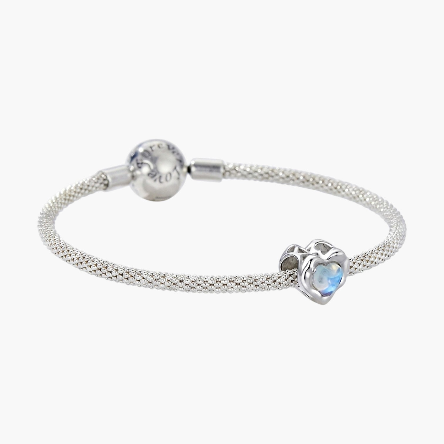 Charm Heart em Prata de Lei 925