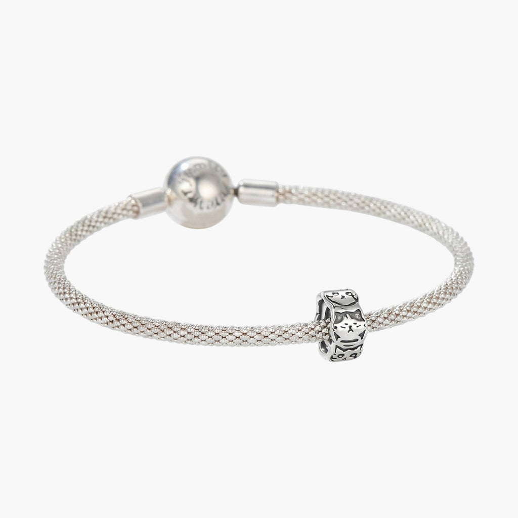 Charm Gatinho em Prata de Lei 925