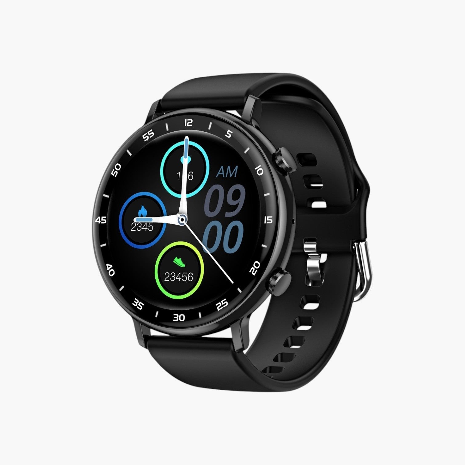 Smartwatch Elegance Pro com Chamadas Bluetooth e Monitorização de Saúde