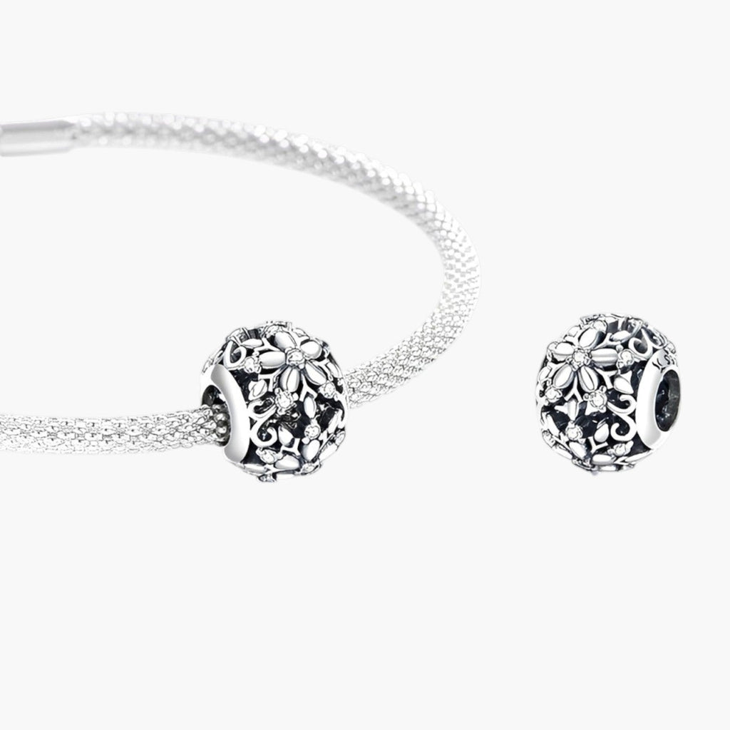 Charm Snowflake em Prata de Lei 925