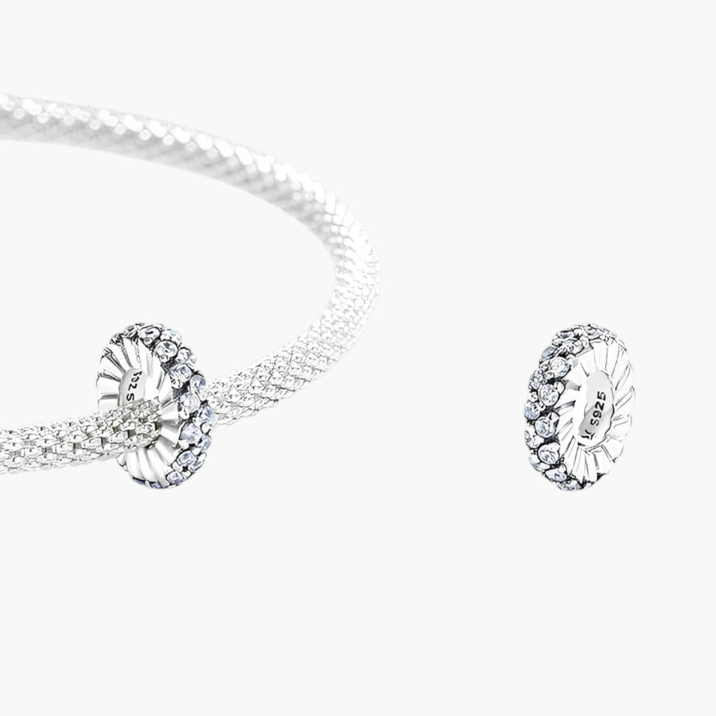 Charm em Prata de Lei 925 com Zircónias
