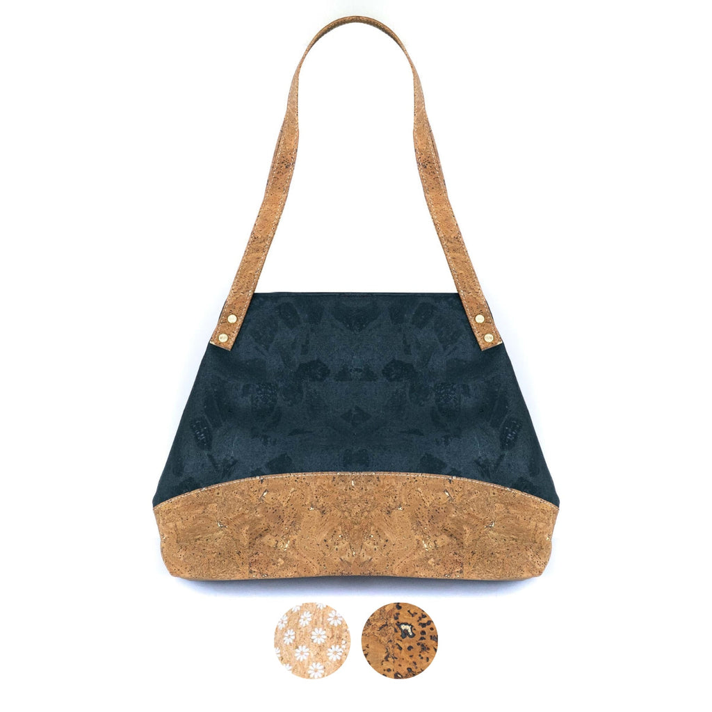 Bolso de corcho natural | Bandolera vegana BAGP-308