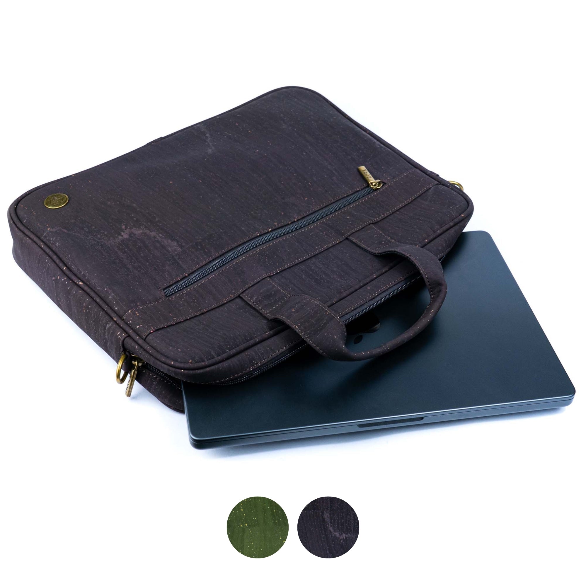 Maletín de Corcho para Portátil con Correa para Hombro BAG-2392
