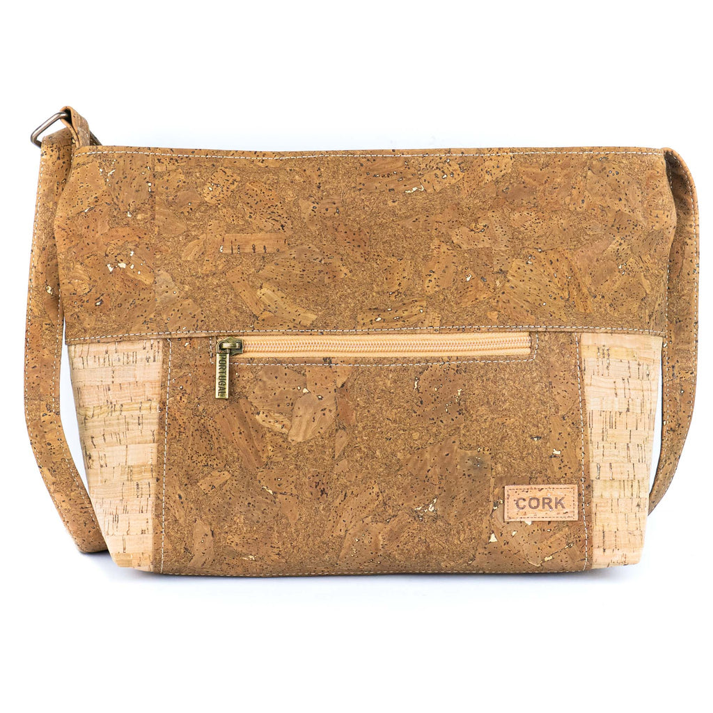 Bolso de corcho natural | Bandolera vegana BAGP-315