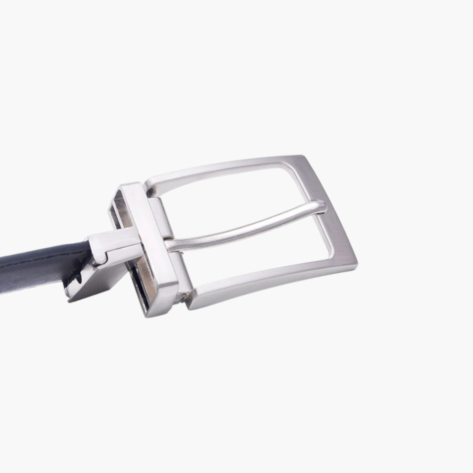 Cinturón de Piel Genuina Reversible para Hombre