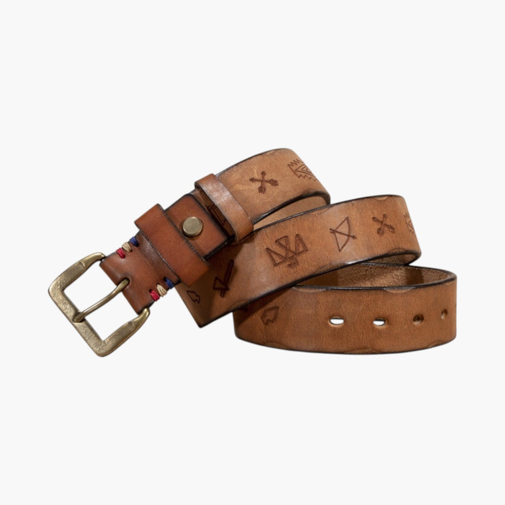 Cinturón de Piel Genuina para Hombre