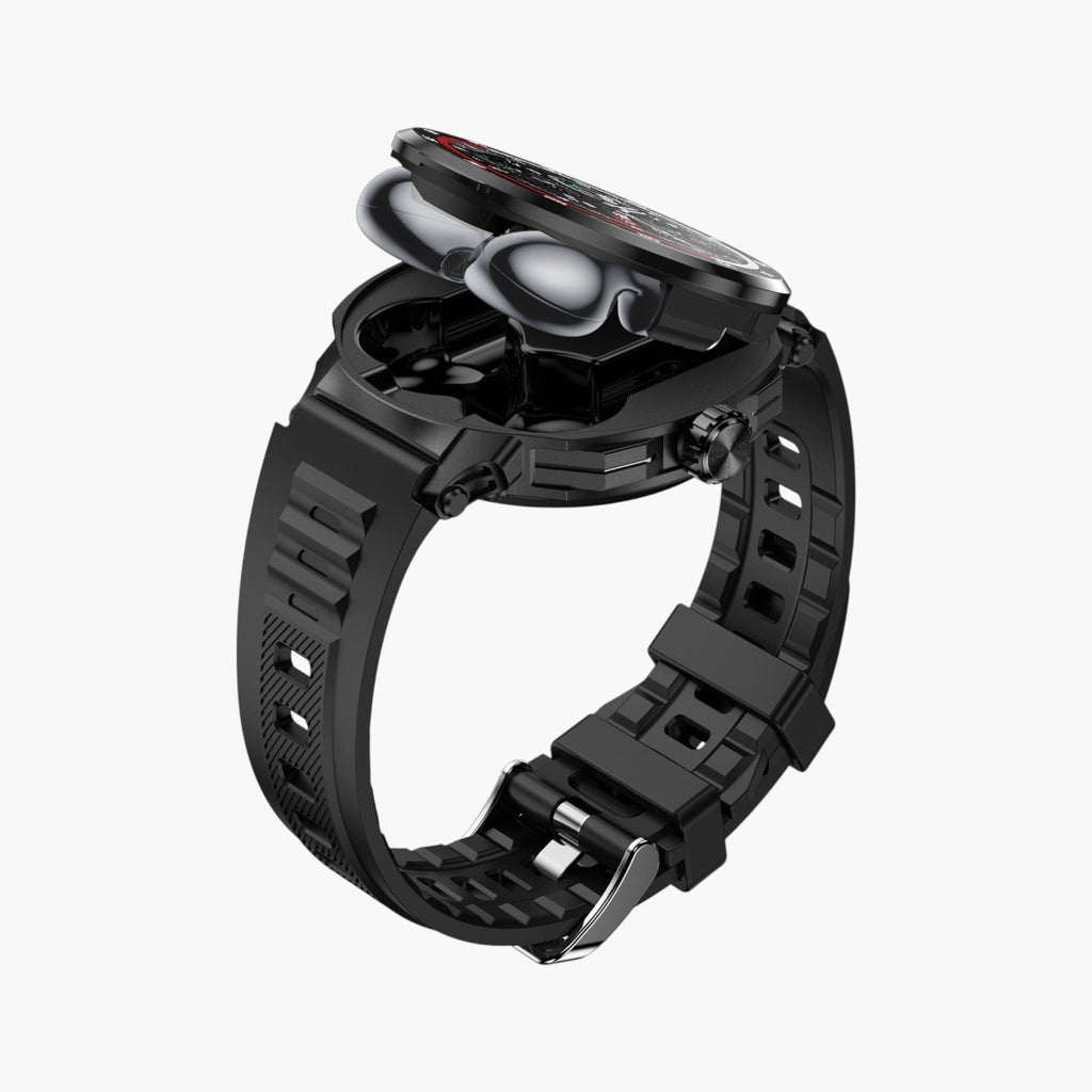 Smartwatch 2 em 1 com Auricular Bluetooth e Monitorização de Saúde