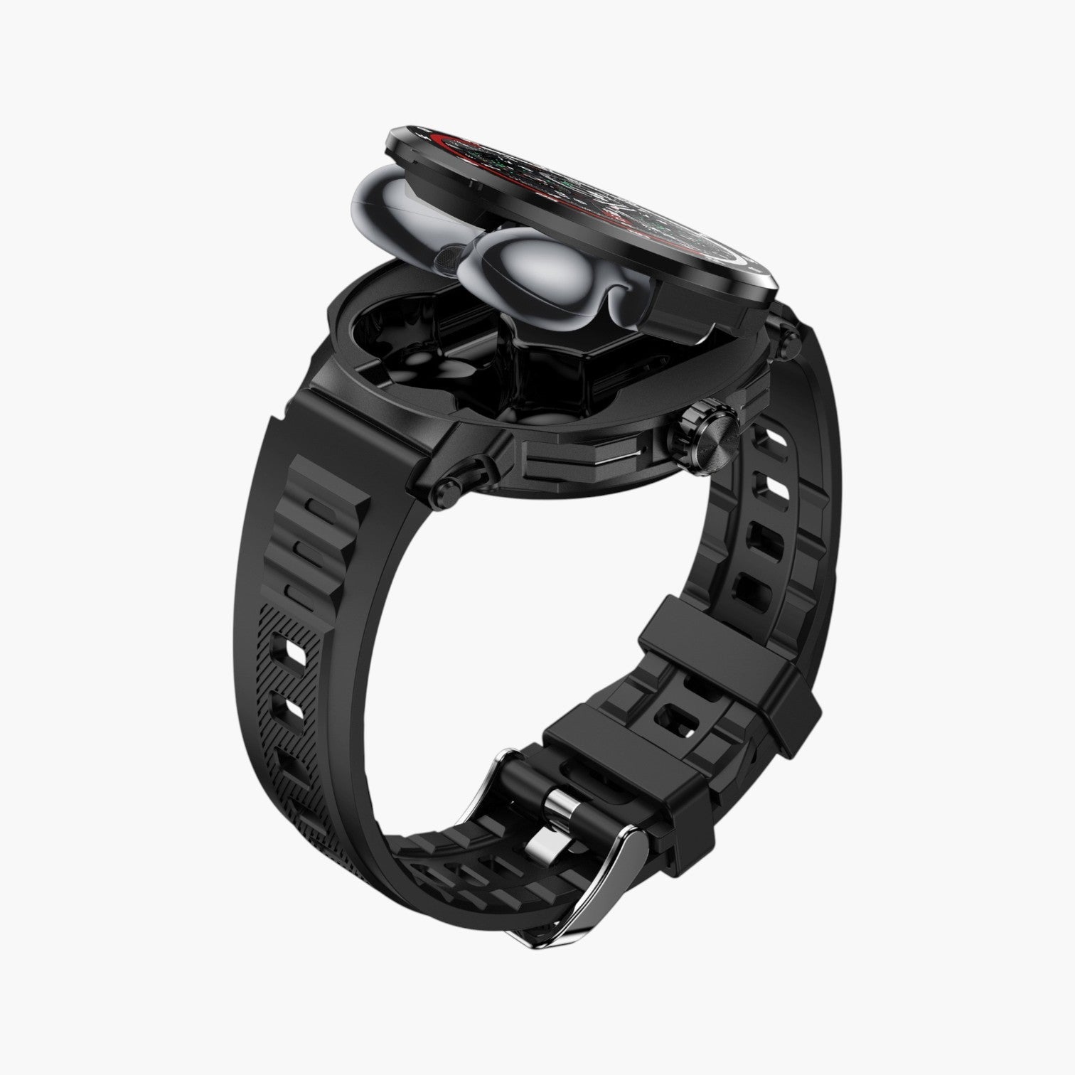 Smartwatch 2 em 1 com Auricular Bluetooth e Monitorização de Saúde