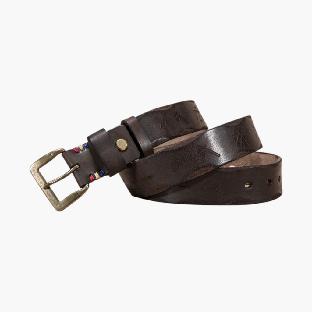 Cinturón de Piel Genuina para Hombre