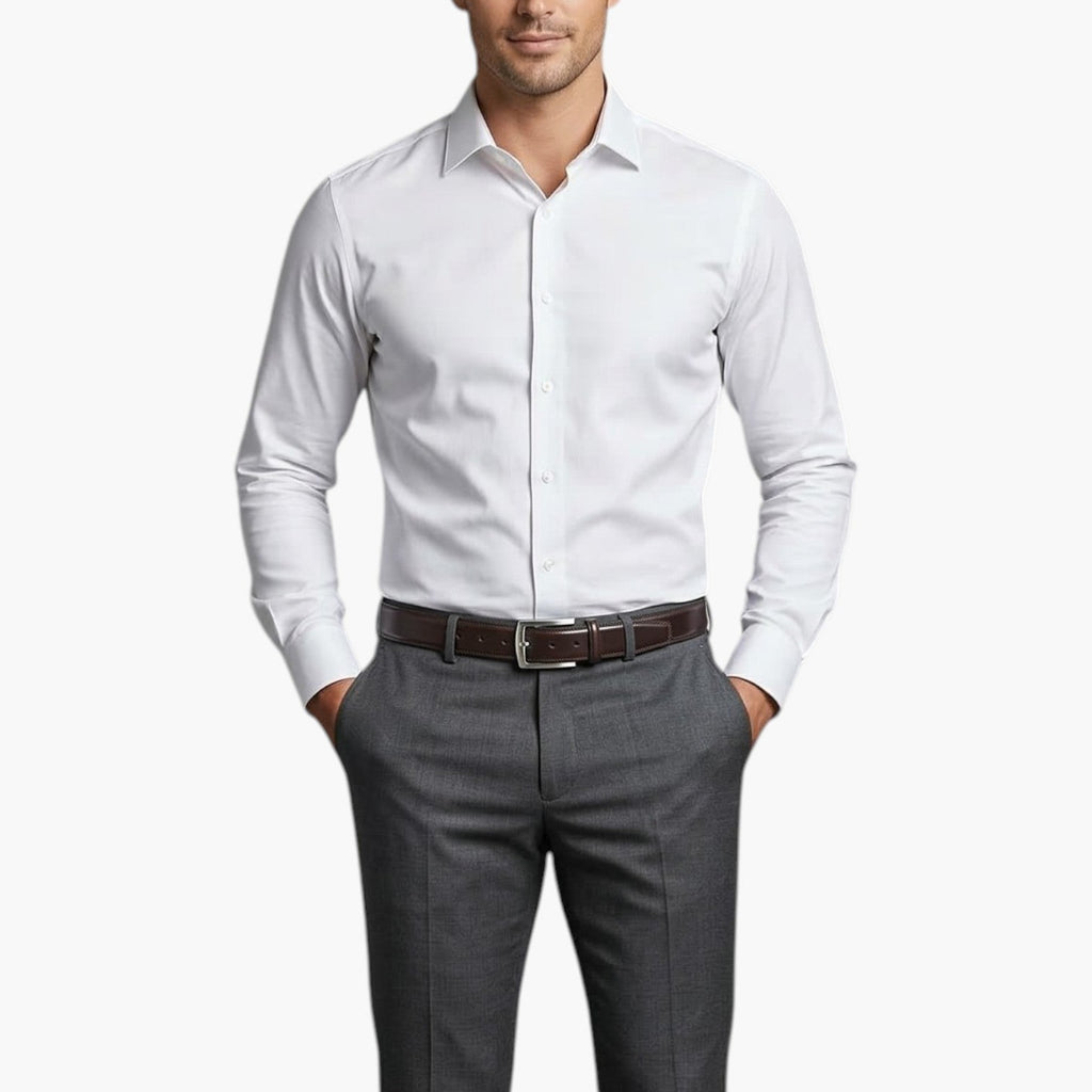 Cinturón de Piel Genuina para Hombre