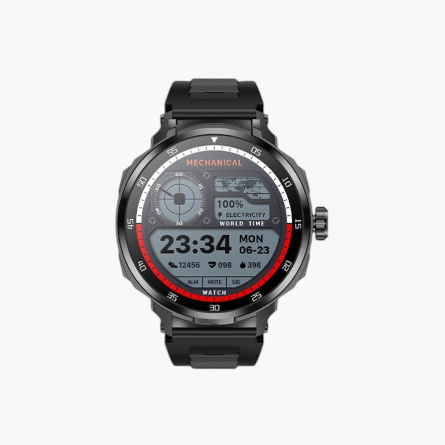 Smartwatch 2 em 1 com Auricular Bluetooth e Monitorização de Saúde