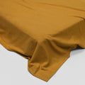 Flat sheet - Flannel (Mustard)