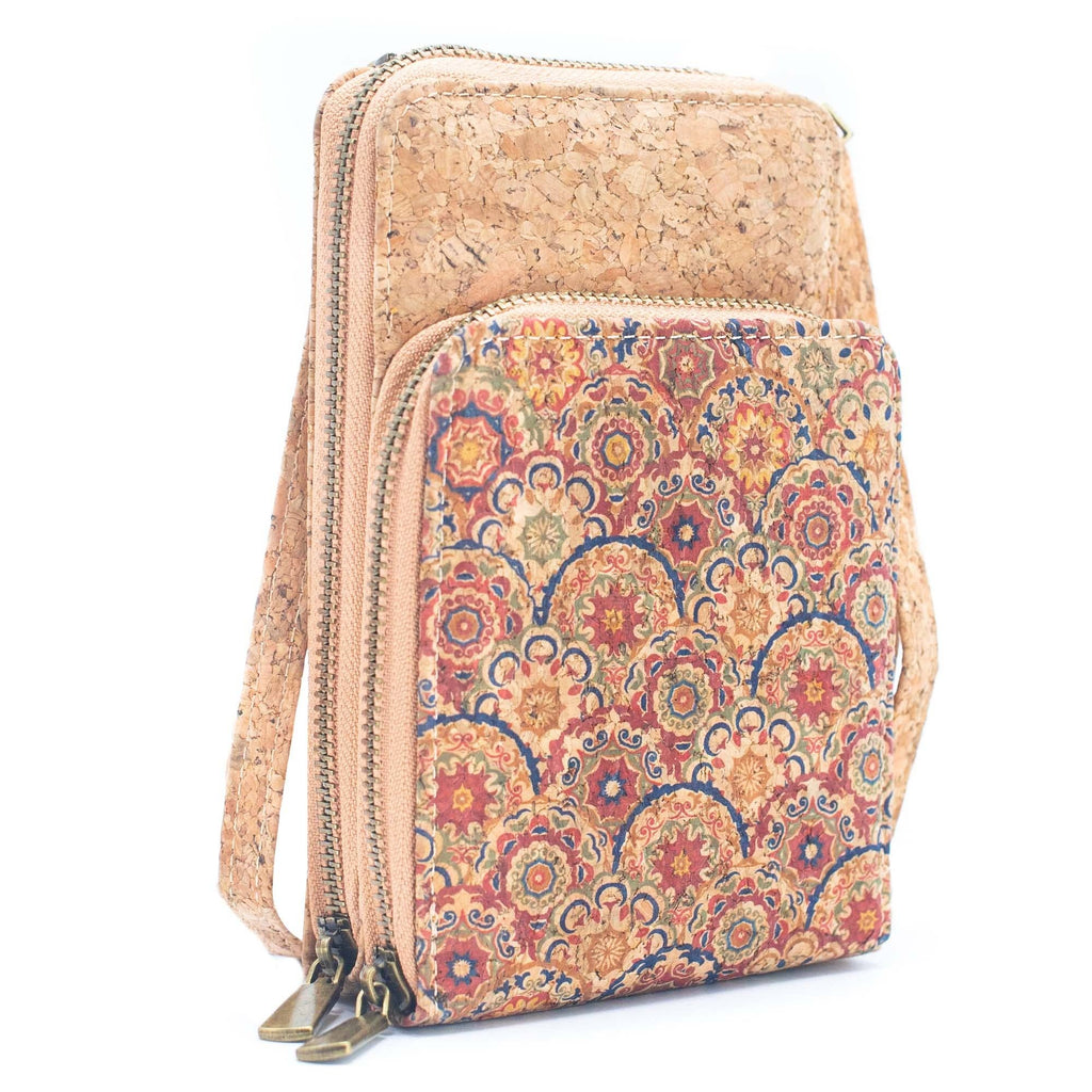Handytasche aus Naturkork für Damen, Umhängetasche BAGD-2240