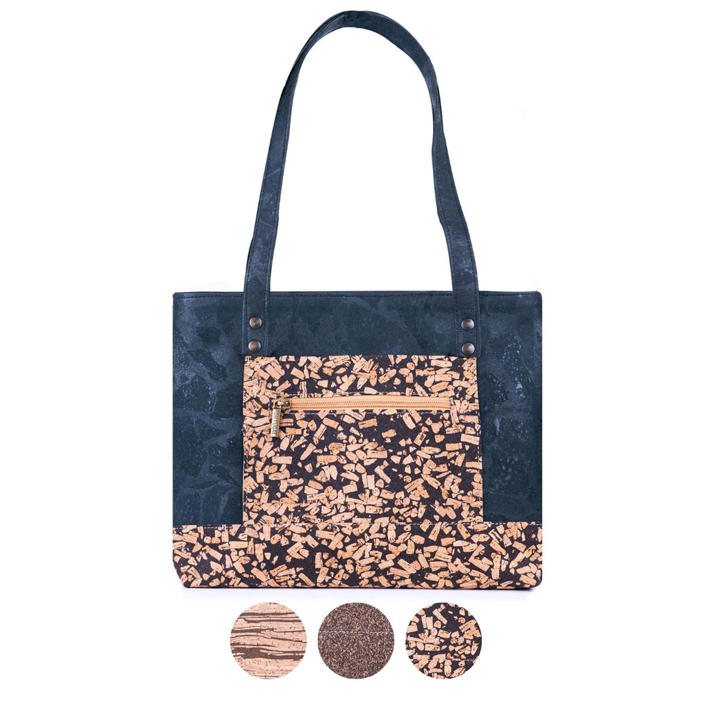 Eco-Friendly Cork Tote Bag with Natural Finish BAGP-302
