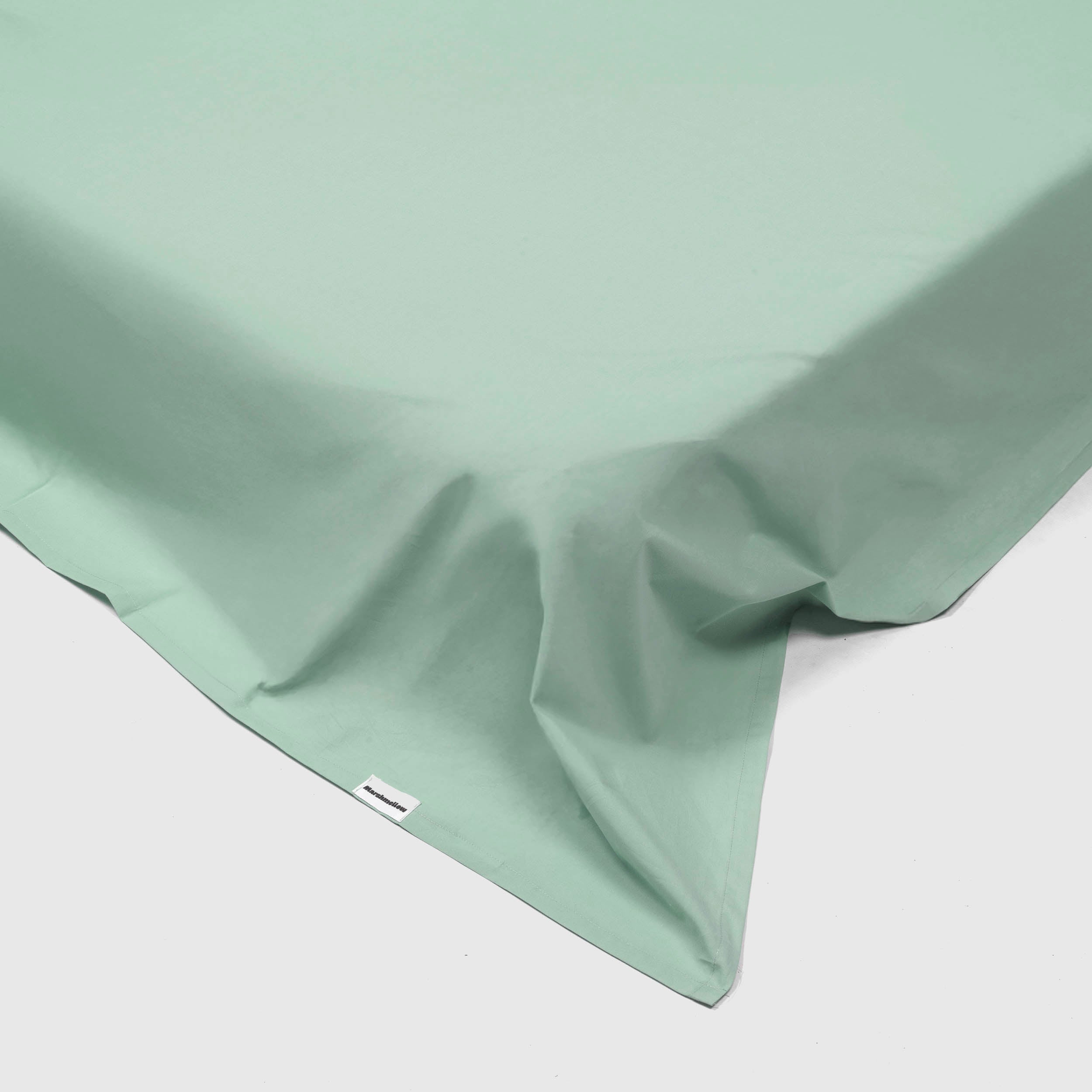 Bettlaken – Perkal mit 200 TC (Soft Green)
