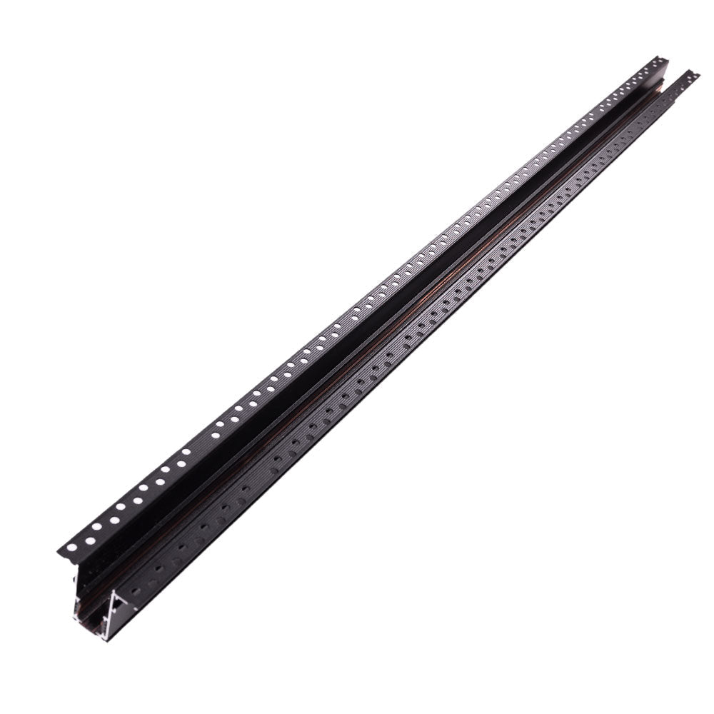 Trilha Magnético Recesso 20Mm Preto 1M