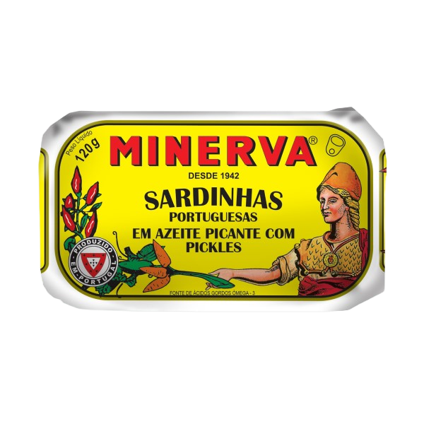 Sardinas en Aceite de Oliva Especiado con Encurtidos
