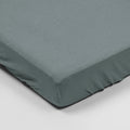 Spannbetttuch - Flanell (Grau)