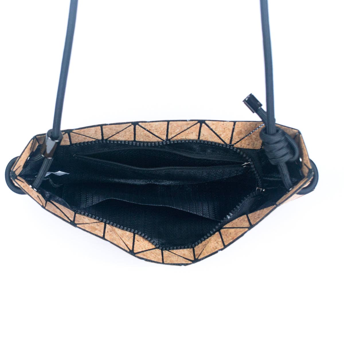 Cork Irregular Geometric Pattern Women's Crossbody BAG-2263