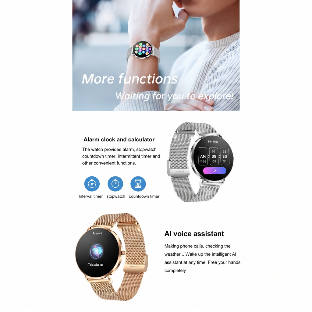 Smartwatch Active T8 Pro