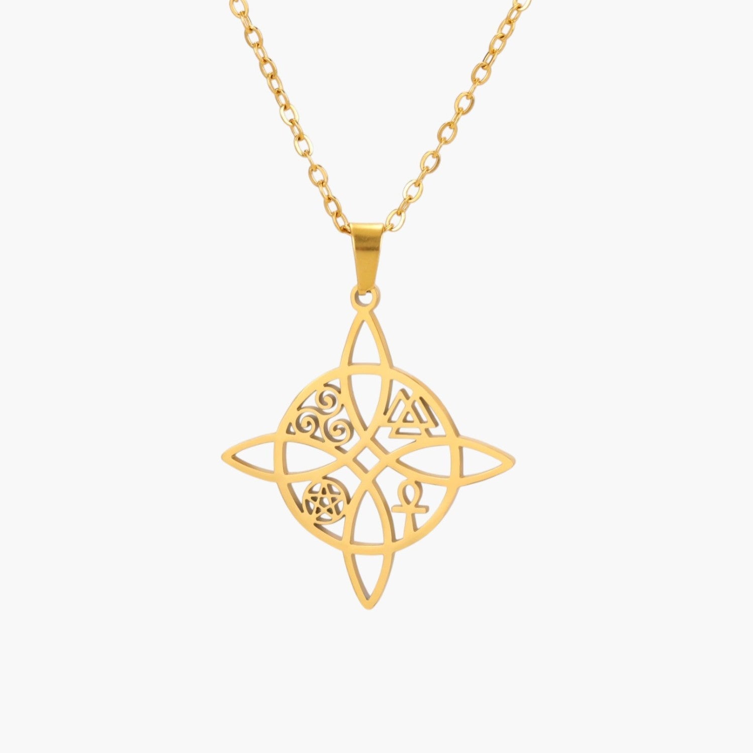Colar Trinity em Aço Inoxidável