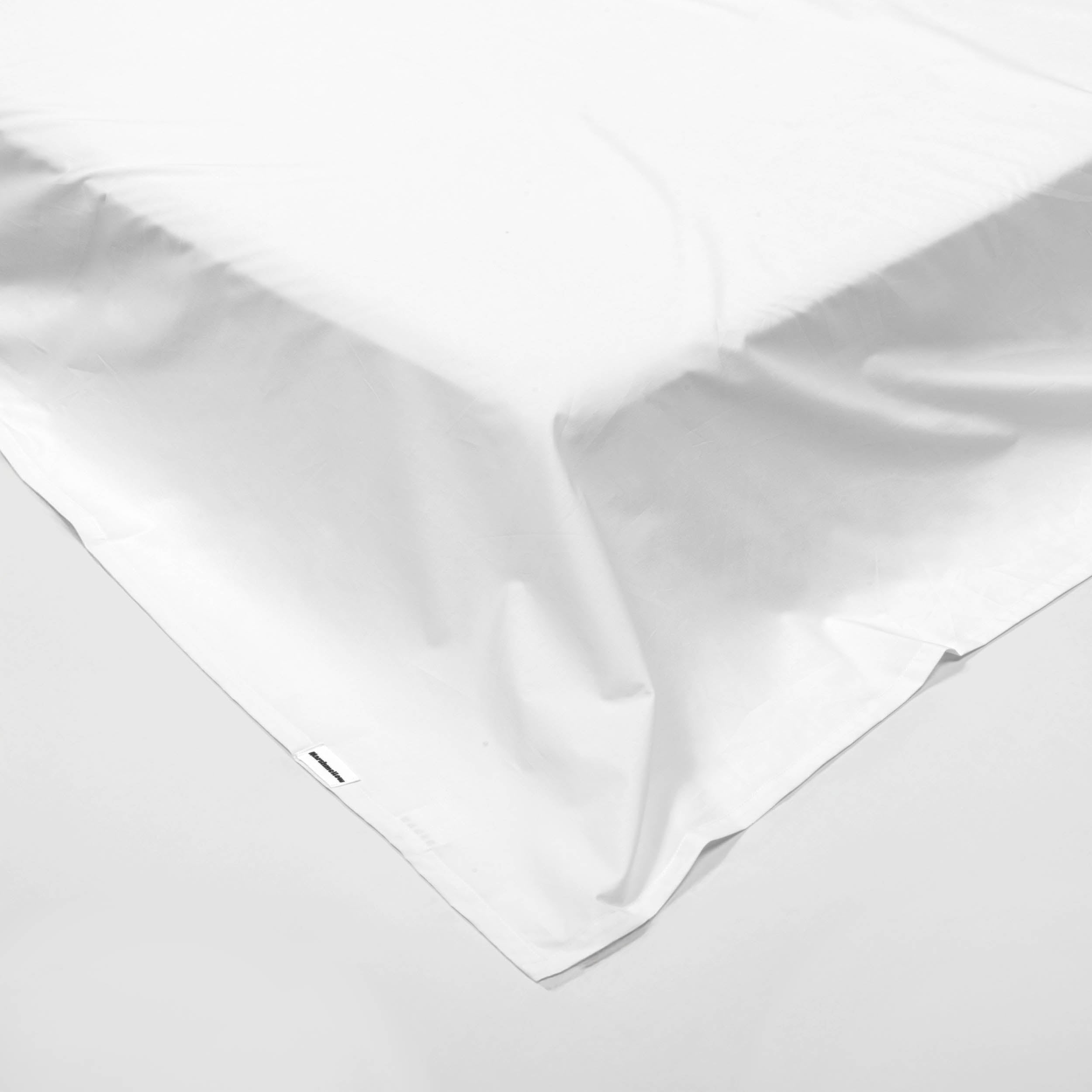 Spannbettlaken – Percale mit 400 Fäden (Weiß)