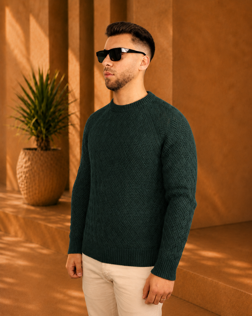 CREWNECK ESTRUCTURADO - ESCAPISMO