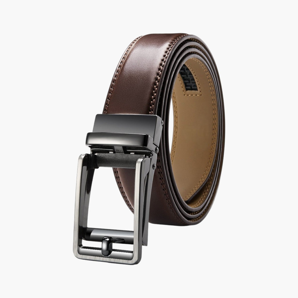 Cinturón de piel auténtica para hombre
