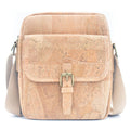 Umhängetasche für Herren aus Naturkork, Magnetverschluss BAG-2272