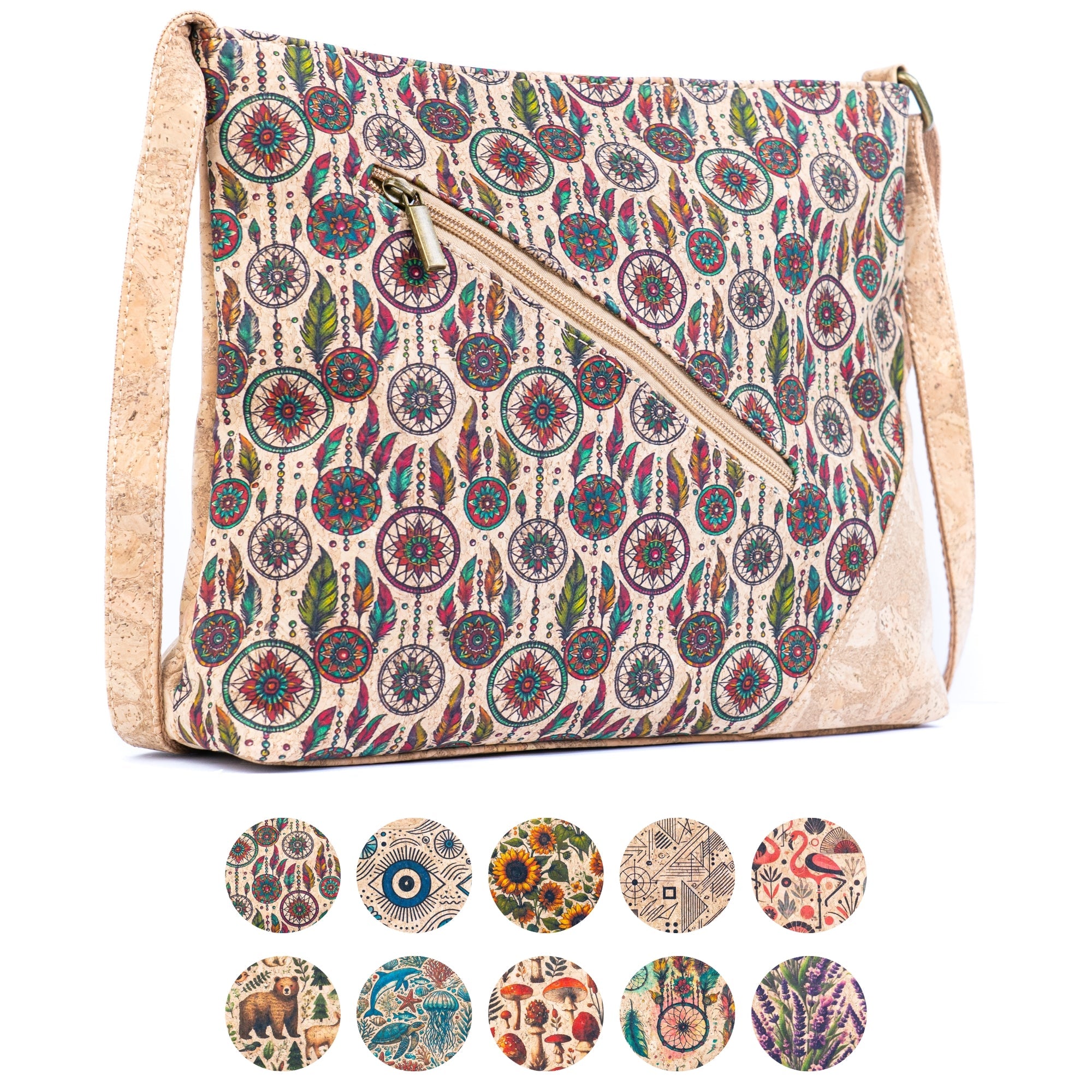 Cork Crossbody Shoulder Bag BAG-2395