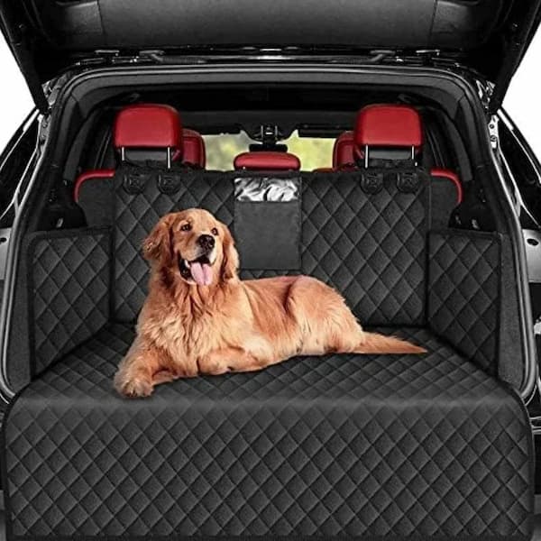 Wasserdichte Hundeautositz-Hängematte – Rücksitz-Haustier-Schutzmatte mit rutschfester Unterseite