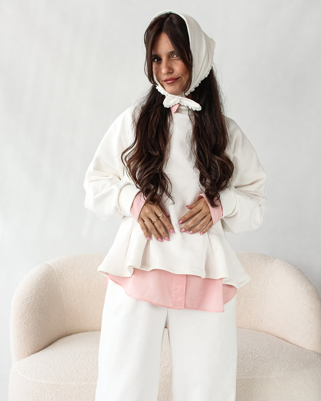 Calças | Wide leg branca