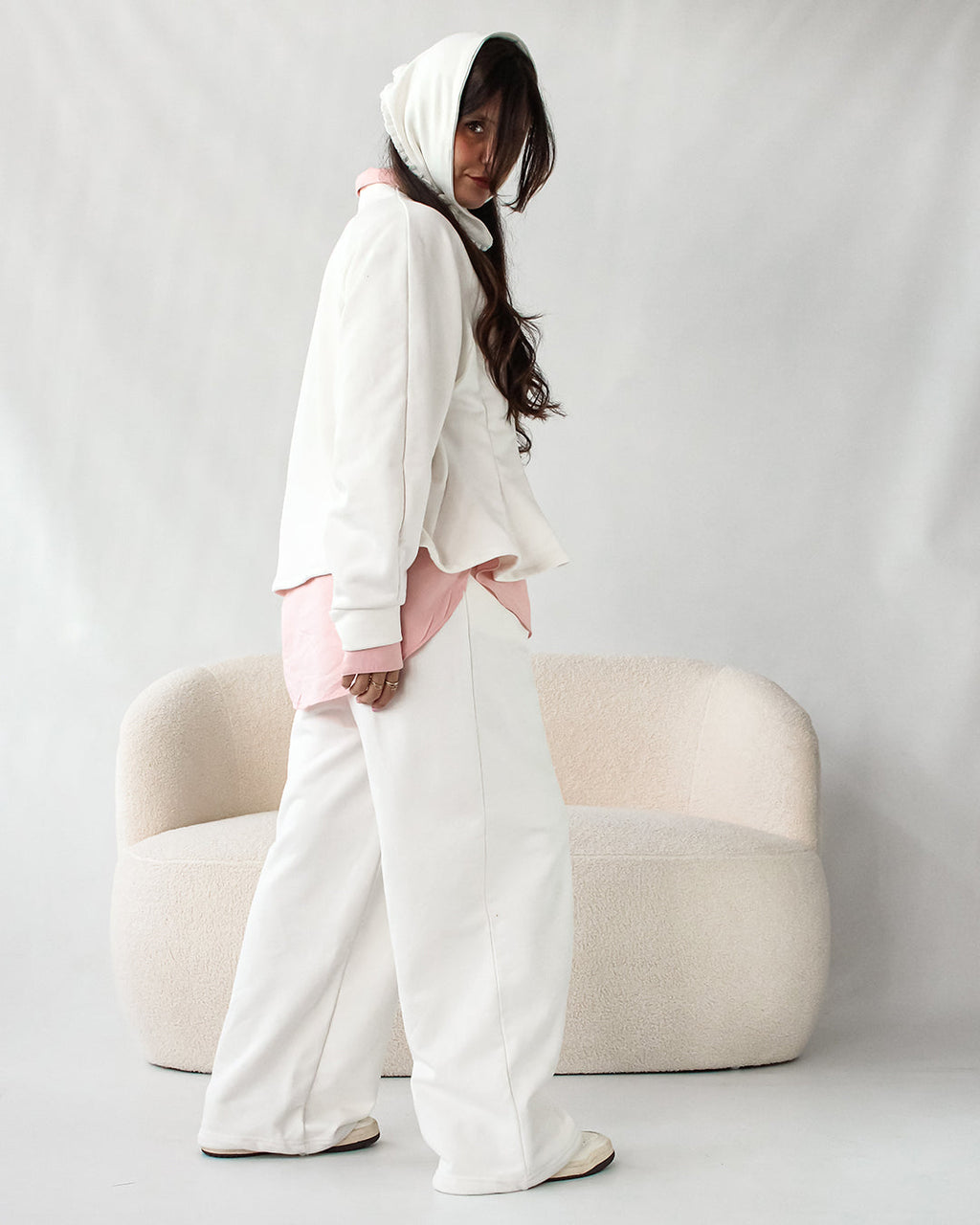 Calças | Wide leg branca