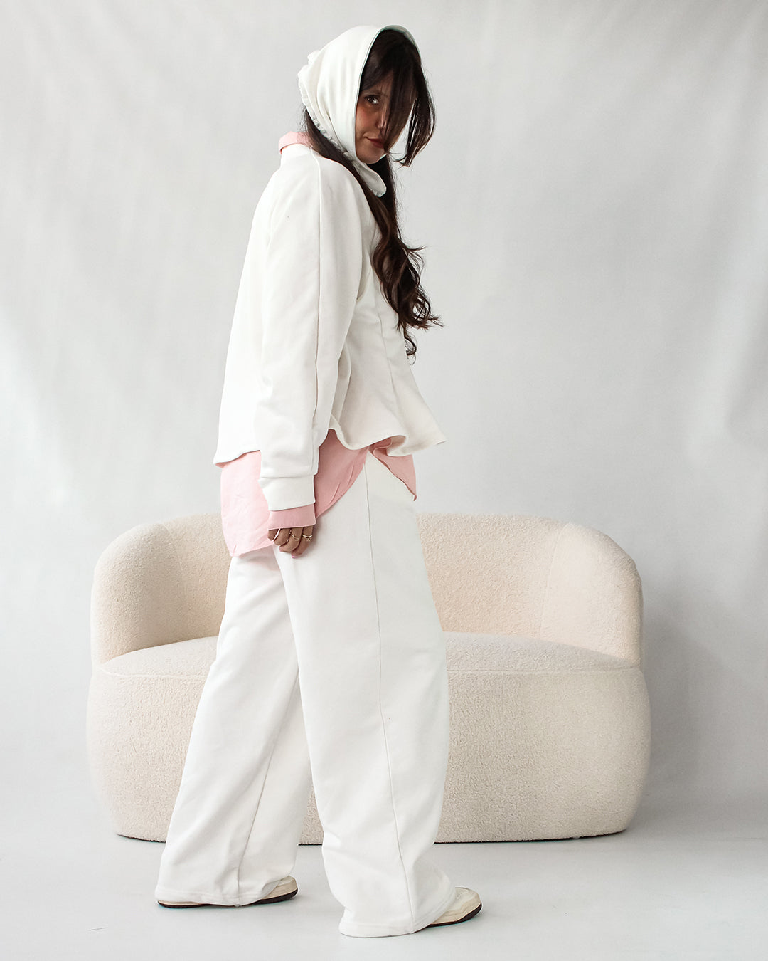 Calças | Wide leg branca