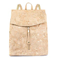 Mochila de Corcho con Detalles Dorados – Bolso Vegano Ecológico BAG-2096