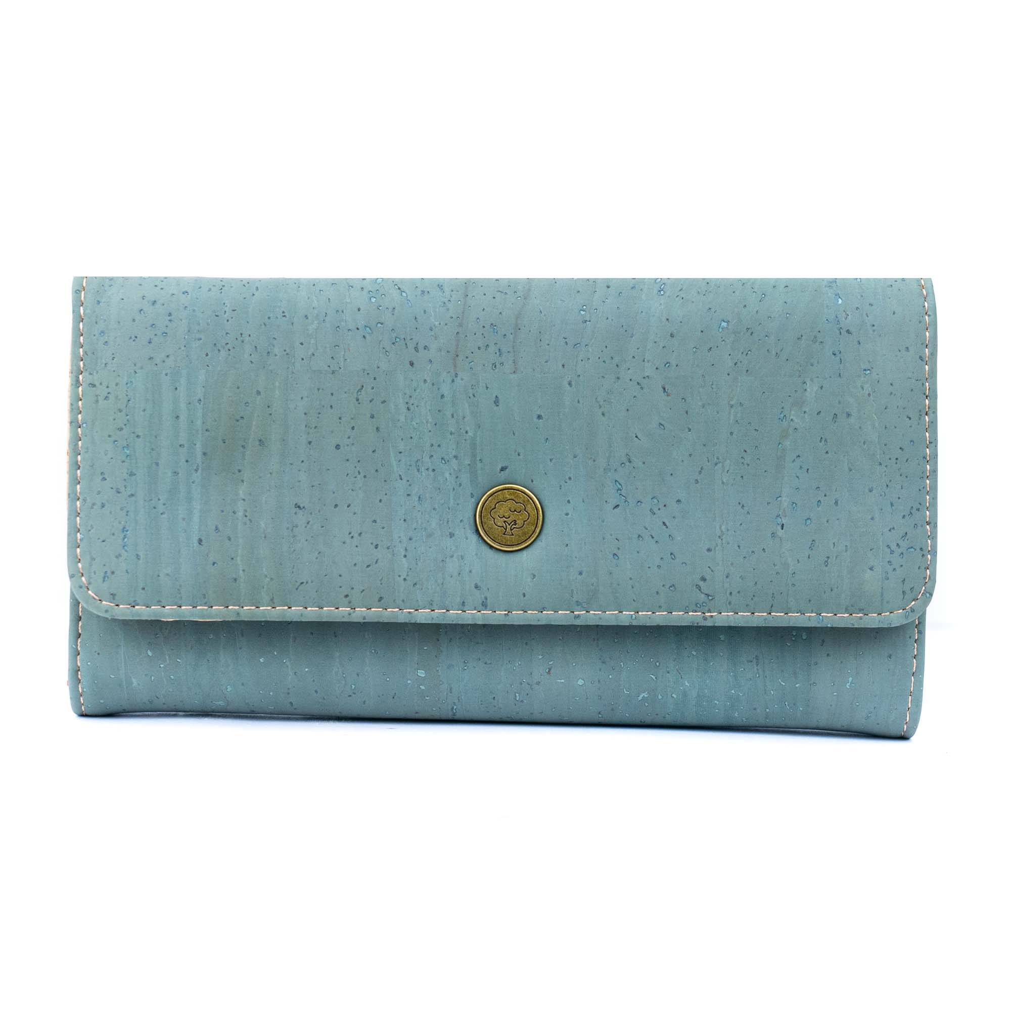 Women’s Natural Cork Long Wallet BAG-2351