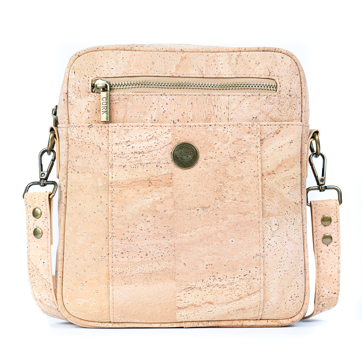 Bandolera de Corcho para Hombre de Gran Capacidad BDCS-BAG-2313