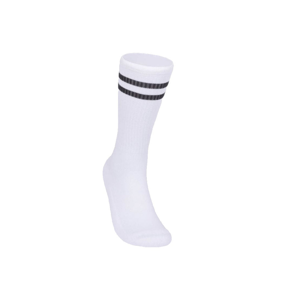 Athletic socks  - Double stripes white/black