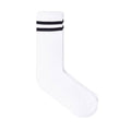 Athletic socks  - Double stripes white/black