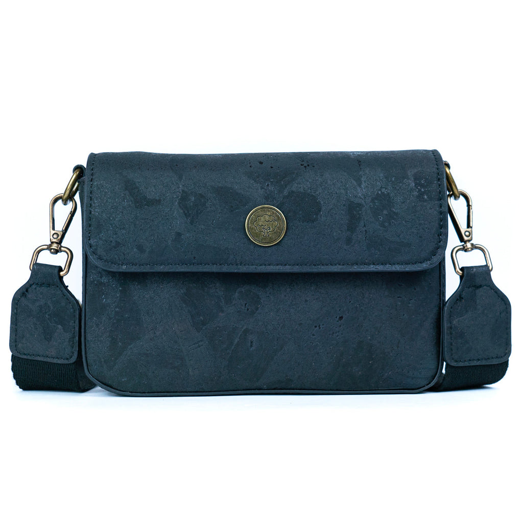 Bolso cruzado estructurado de corcho natural para mujer BDCS-BAG-2310