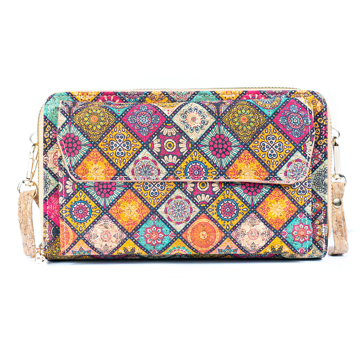 Kork-Handytasche quer für Damen BAG-2347