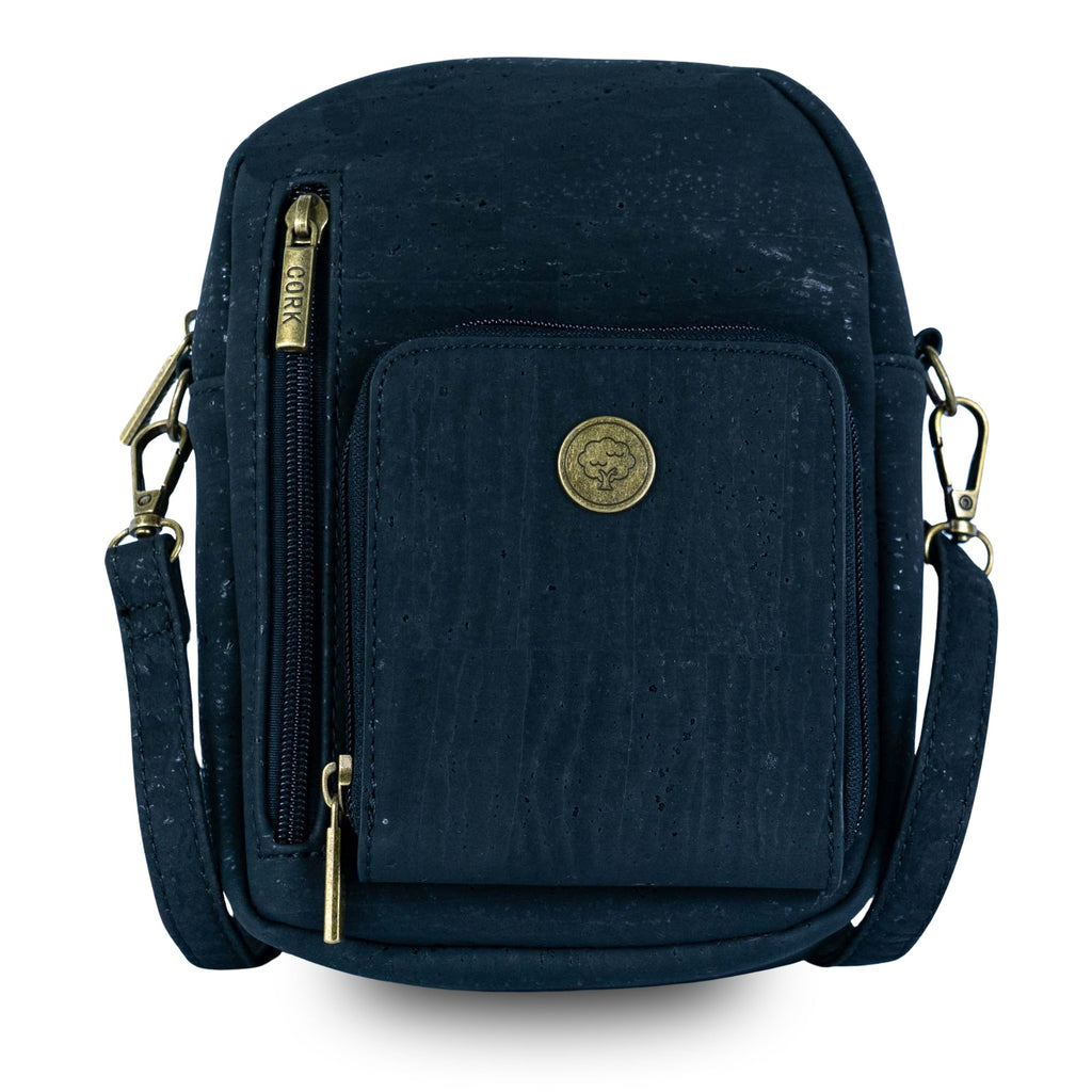 Cork Crossbody Phone Bag – Adjustable Vegan Shoulder Purse with Multi-Pockets BAG-2363