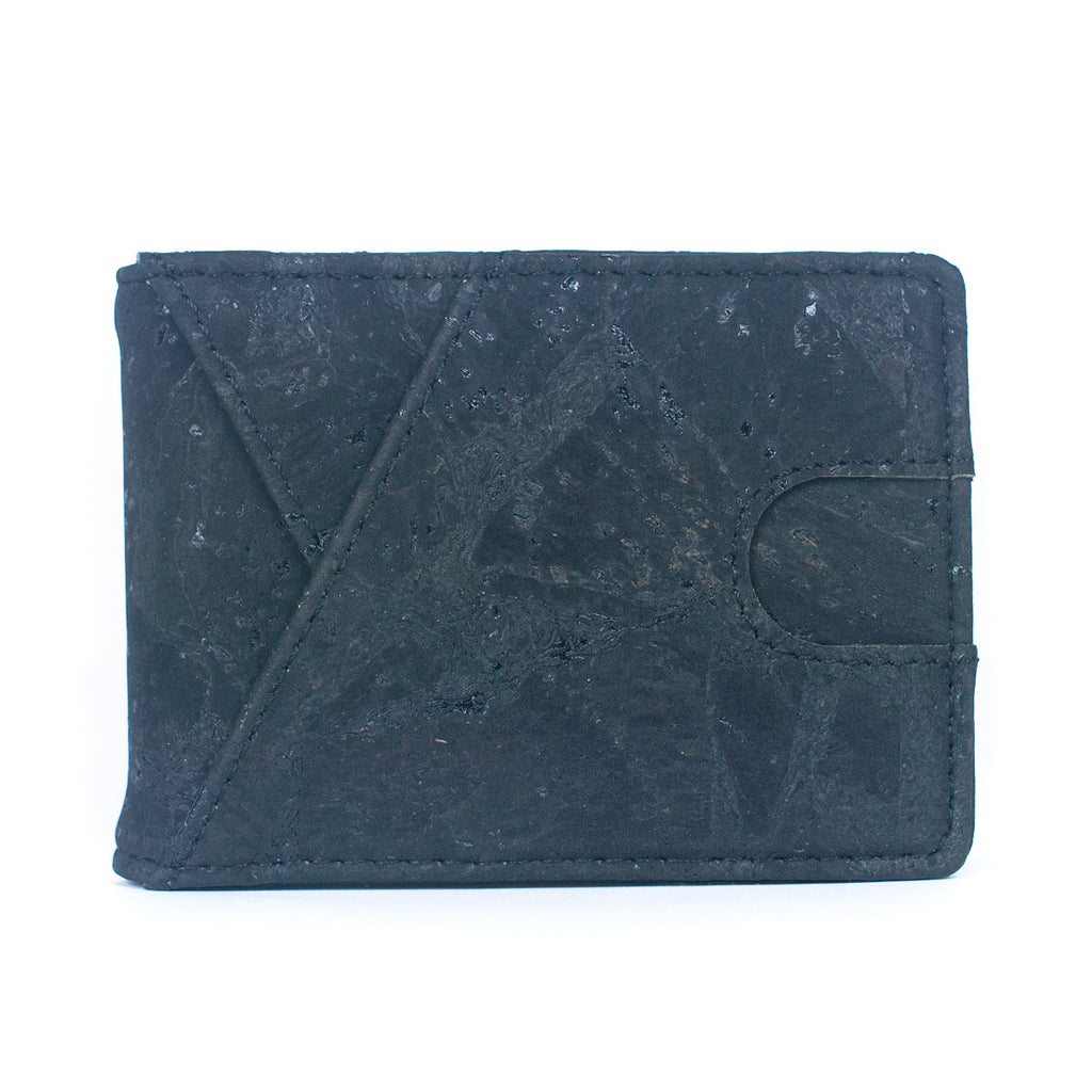 Cartera Minimalista de Corcho con Pinza para Billetes RFID Blocking Bifold BAG-2276