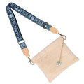Bolso Bandolera con Solapa de Corcho y Correa Intercambiable - Clutch Vegano BAGP-354