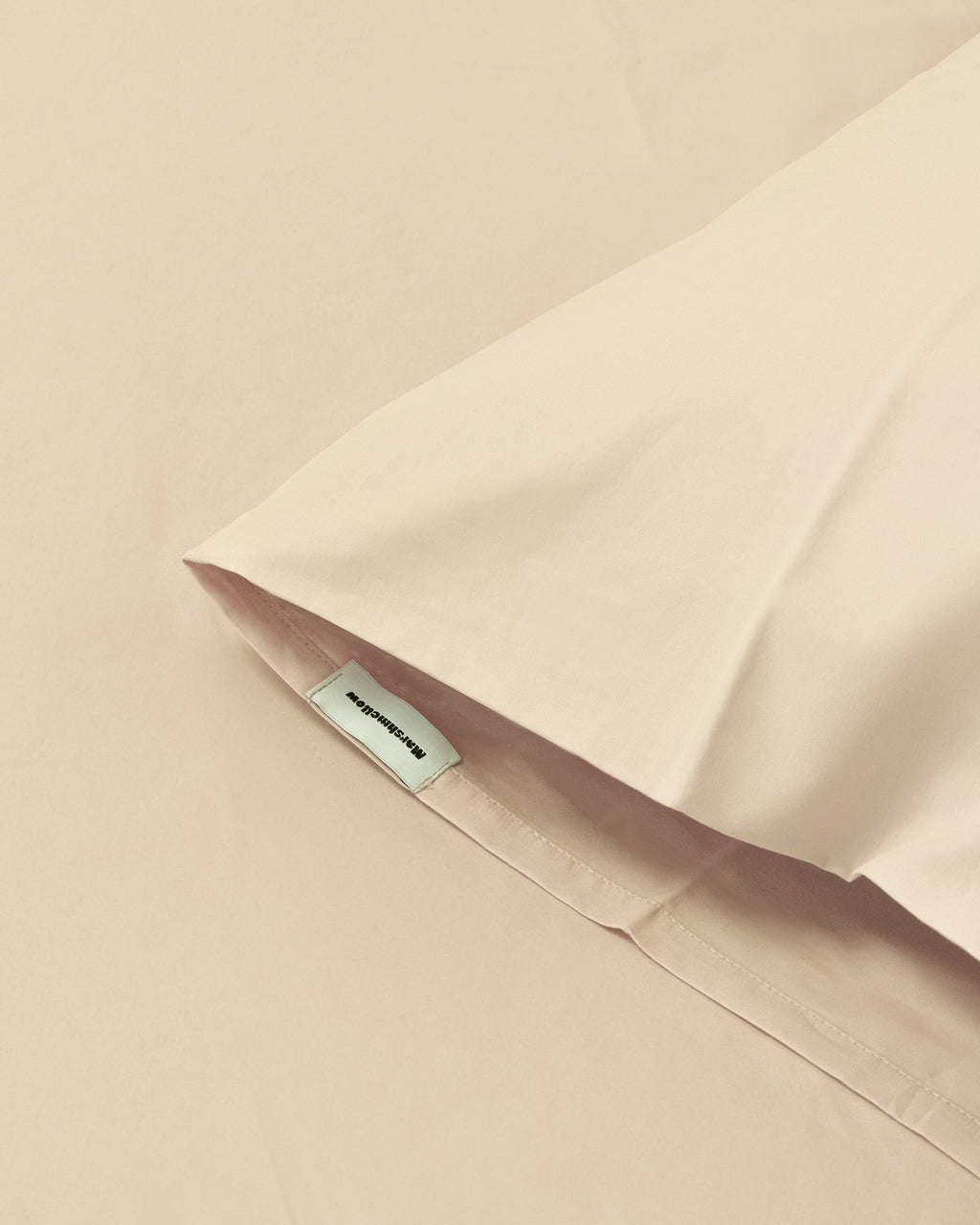 Pillowcase - 200 threads percale (Light Yellow)