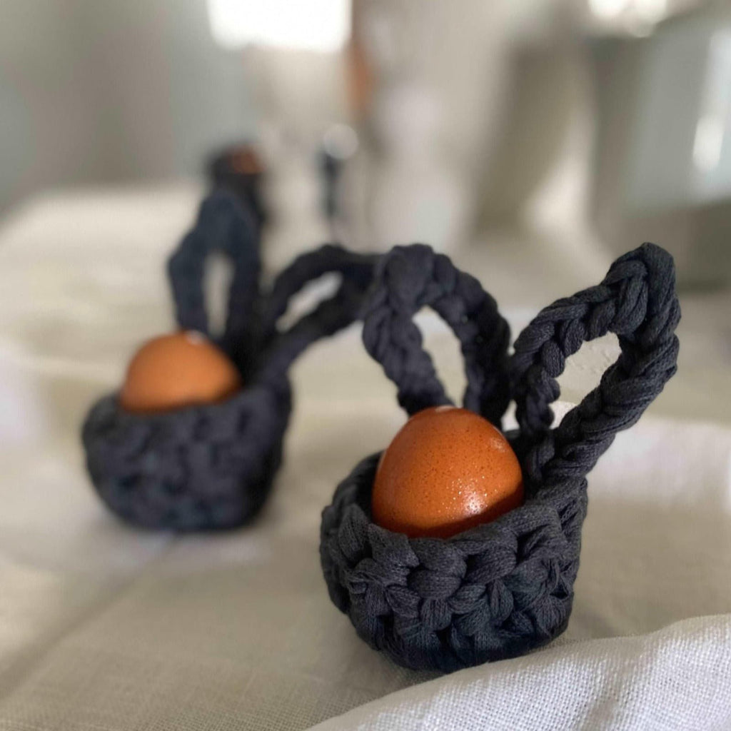 Bunny Egg Cups for Easter - Modern Easter Decor