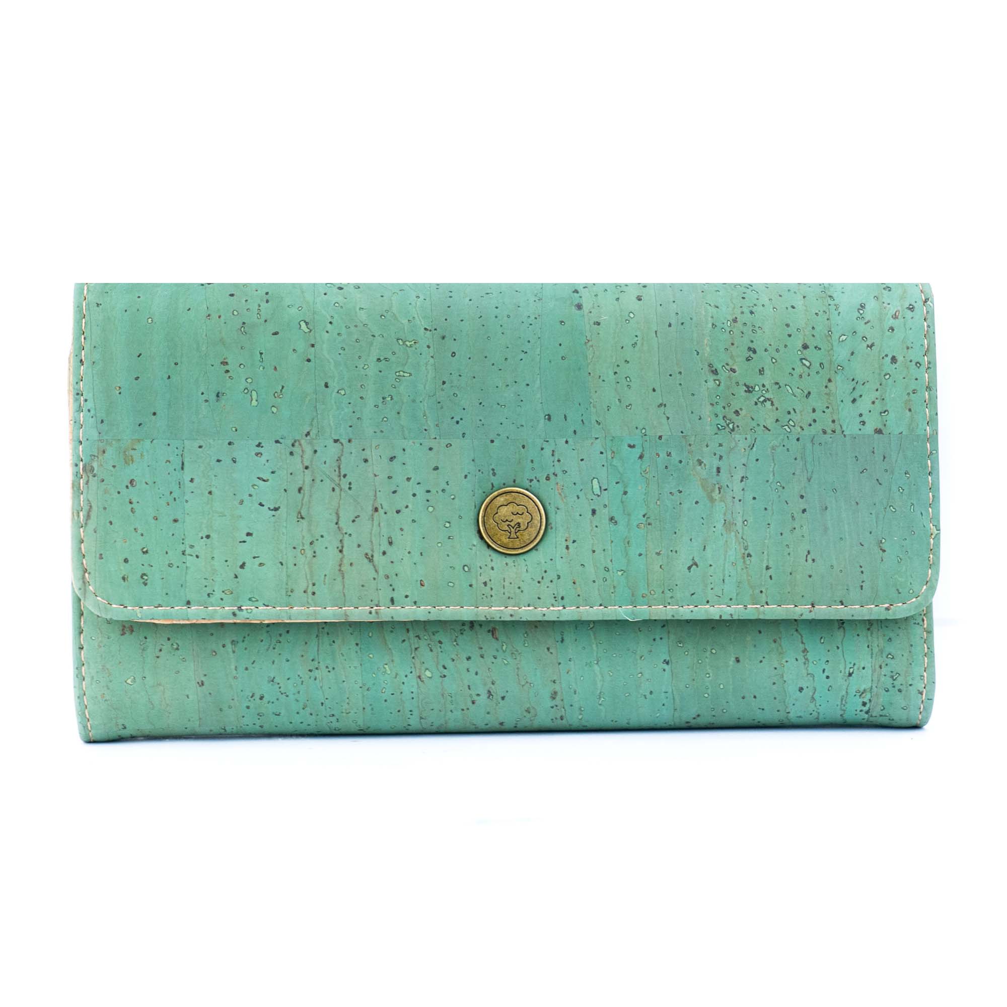 Women’s Natural Cork Long Wallet BAG-2351